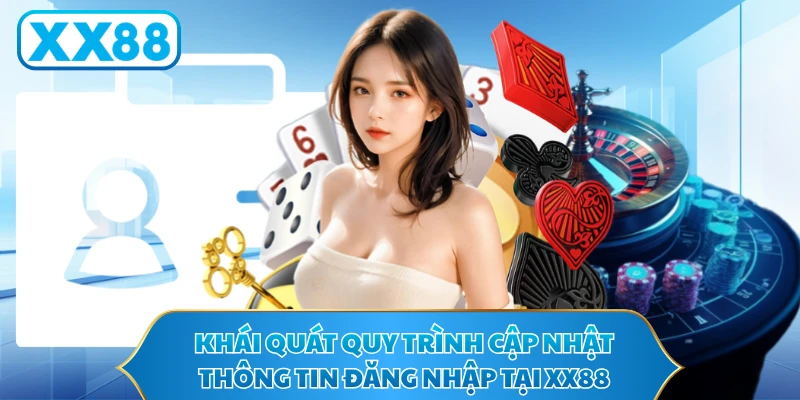 Khái quát quy trình cập nhật thông tin đăng nhập tại XX88