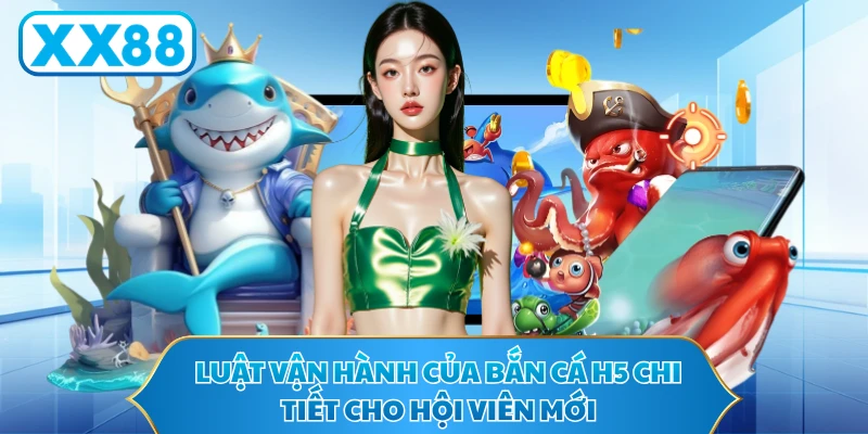 Luật vận hành của Bắn cá H5 chi tiết cho hội viên mới